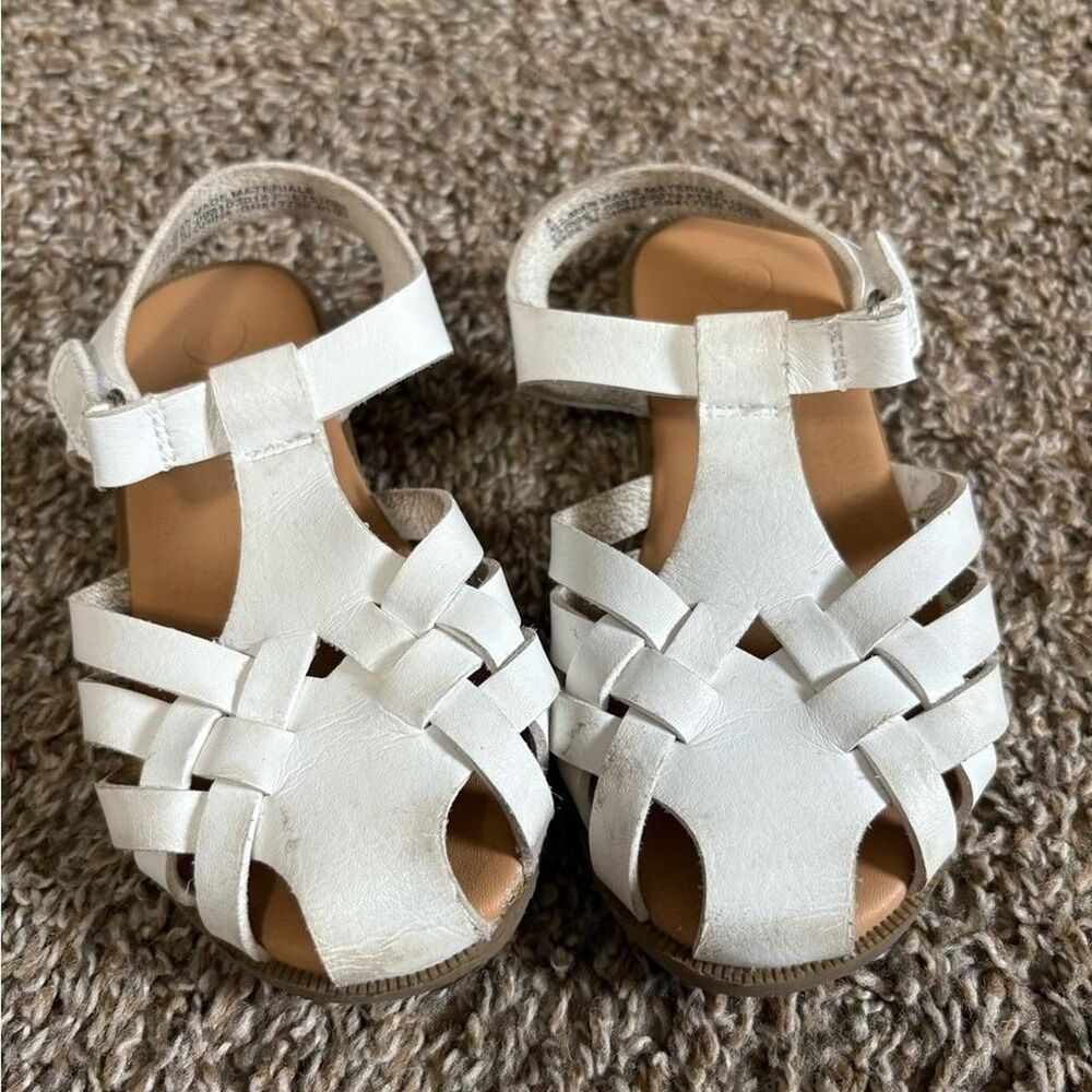 Cat-jack White Sandals